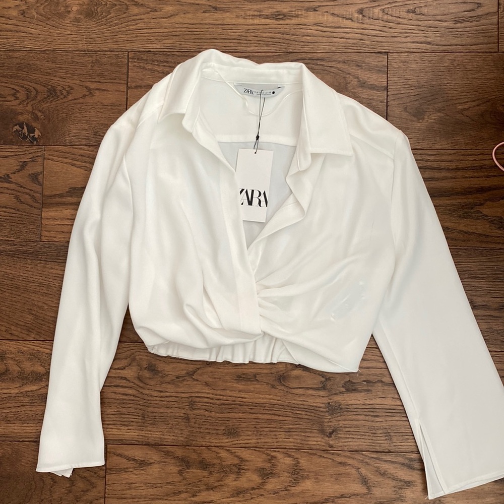 ZARA White blouse